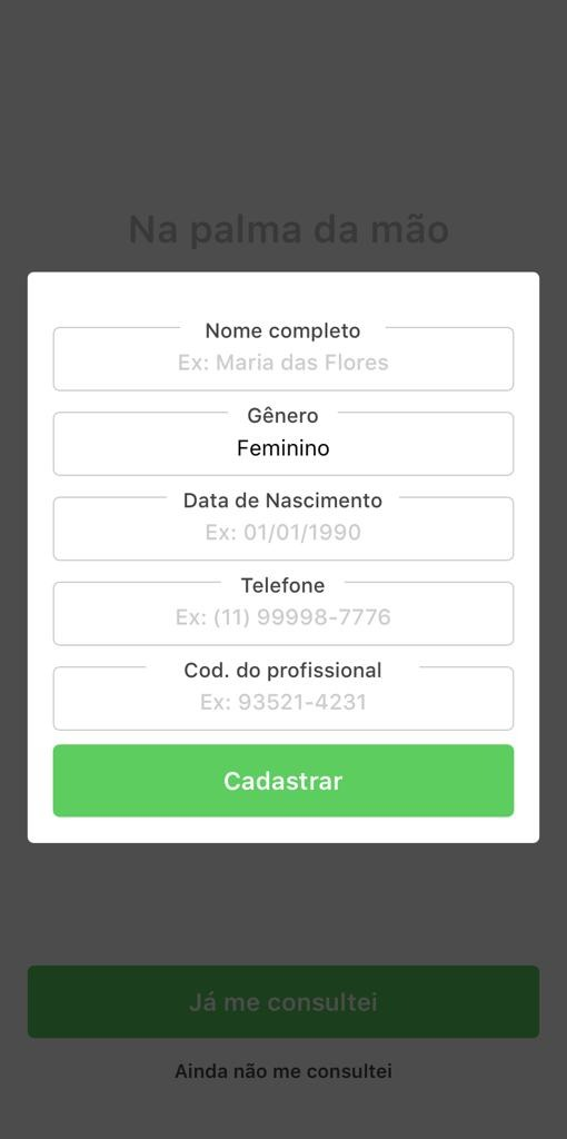 Pré-consulta. (WebDiet 3.0) – Central de ajuda WebDiet