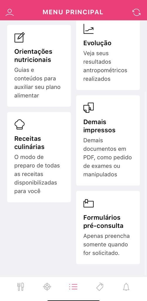 Pré-consulta. (WebDiet 3.0) – Central de ajuda WebDiet