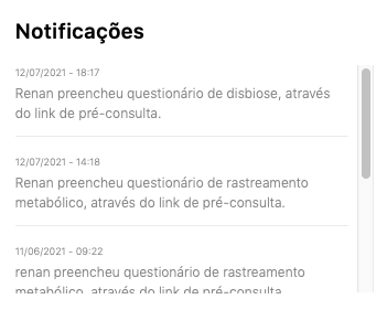 Pré-consulta. (WebDiet 3.0) – Central de ajuda WebDiet